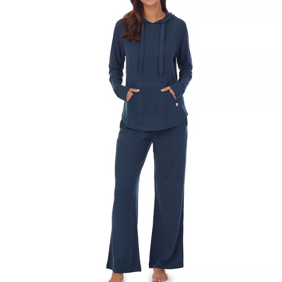 Koolaburra by UGG Sweater Knit Pajama Top & Wide Leg Pajama Pants Set - Picture 1 of 14